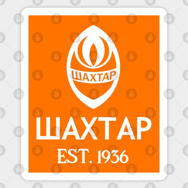 Shakhtar White Magnet by VRedBaller